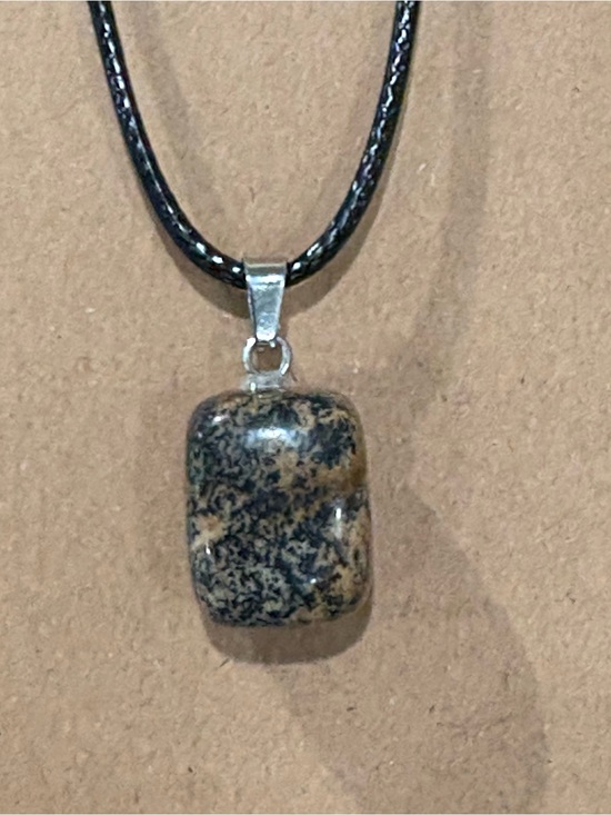 Hand Crafted Jewelry - honey dendritic agate necklace